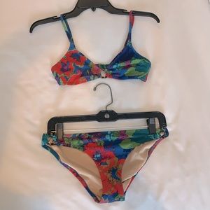 J.Crew floral bikini